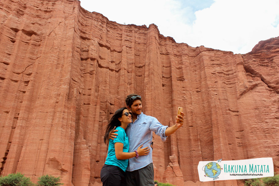 Nosotros en el Parque Nacional Talampaya