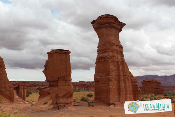 Geoformas en el Parque Nacional Talampaya