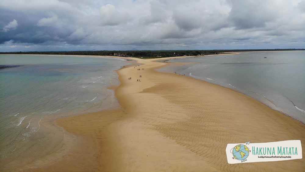 Lengua de arena que se mete en el mar. Ponta do Corumbau: 10 playas para conocer en Bahía