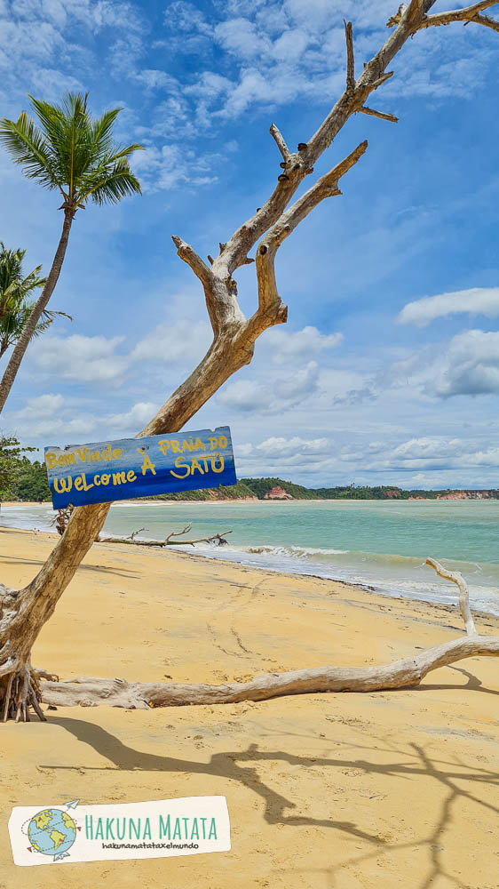 Praia do Satu - 10 playas para conocer en Bahía