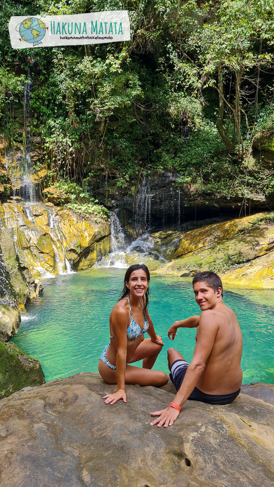 Pozo Azul, uno de los atractivos que tenes que hacer en Chapada das Mesas