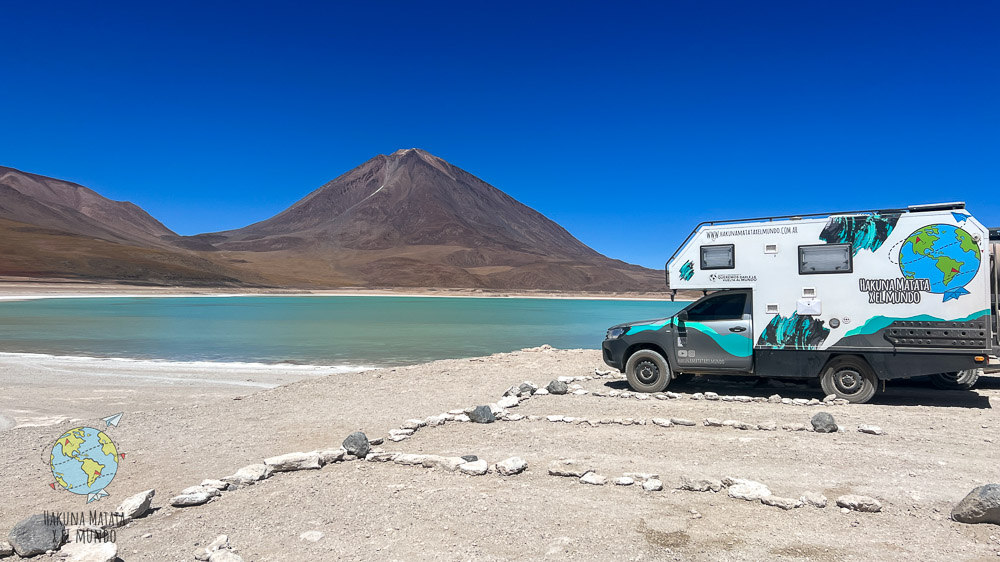 Laguna Verde en Bolivia