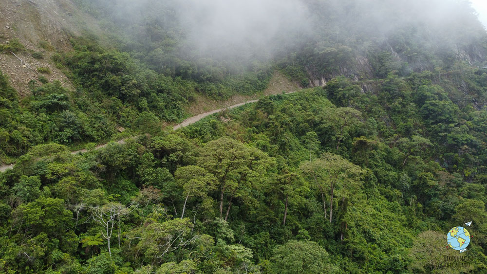 Camino de la Muerte en Bolivia