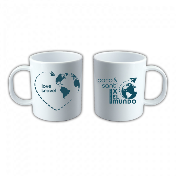 Taza Love Travel