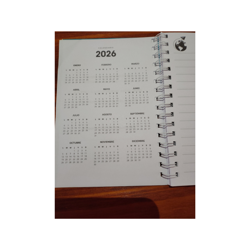 Cuaderno rayado La vida es corta - Image 2