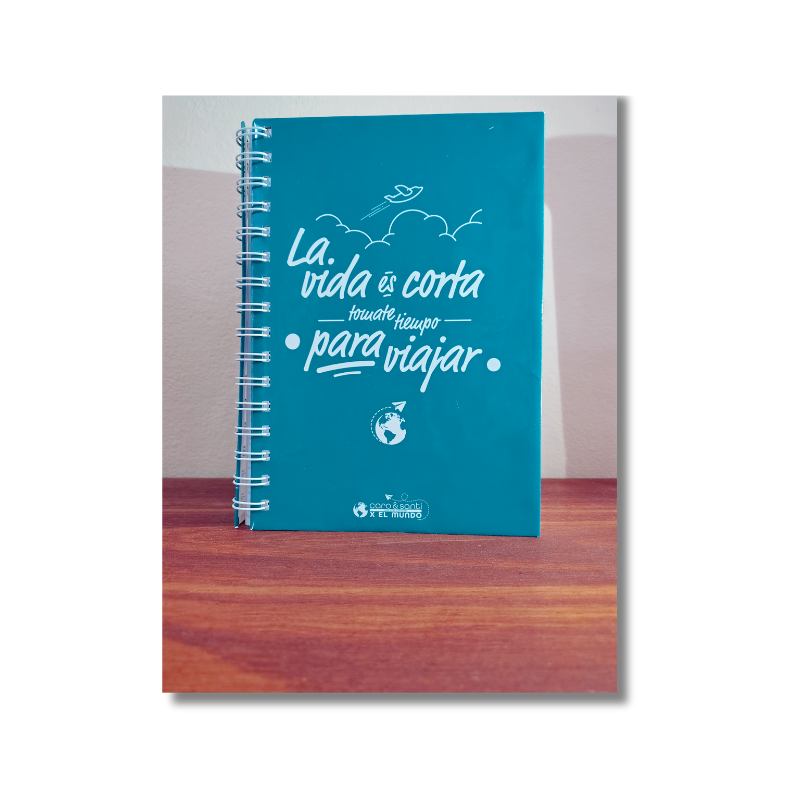 Cuaderno rayado La vida es corta - Image 5
